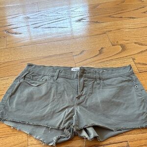 Frame Denim Women's Khaki Jean Shorts